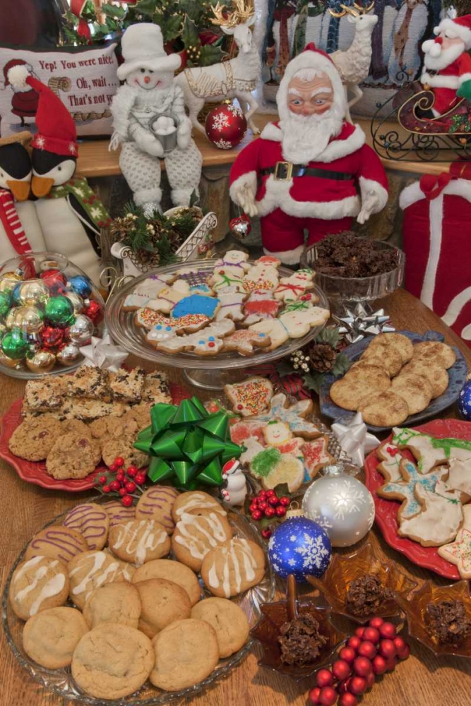 CO, Woodland Park Festive cookies during holiday art print by Don Grall for $57.95 CAD