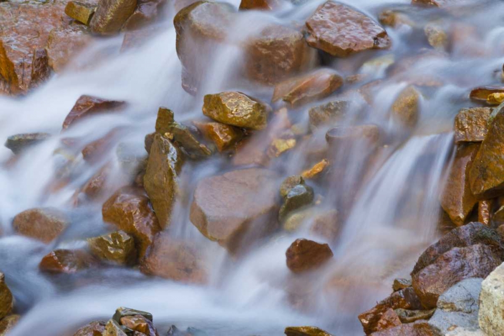 CO, Ophir Pass Waterfall cascades over rocks art print by Cathy and Gordon Illg for $57.95 CAD