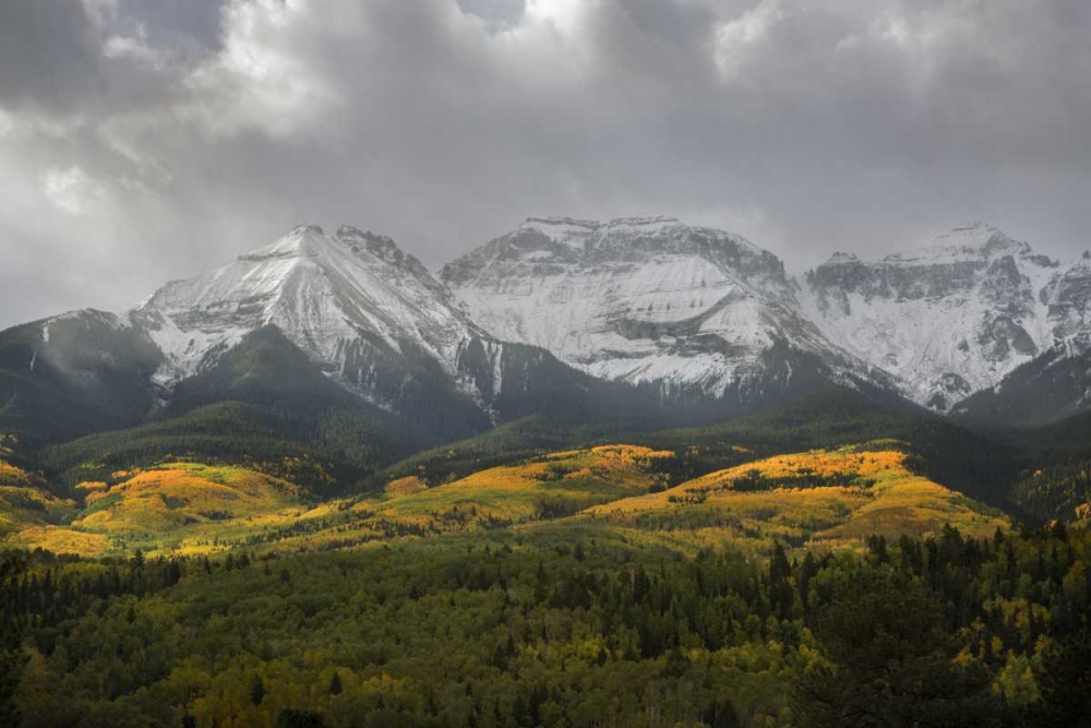CO, Sneffels Range Morning clouds over mountains art print by Don Grall for $57.95 CAD