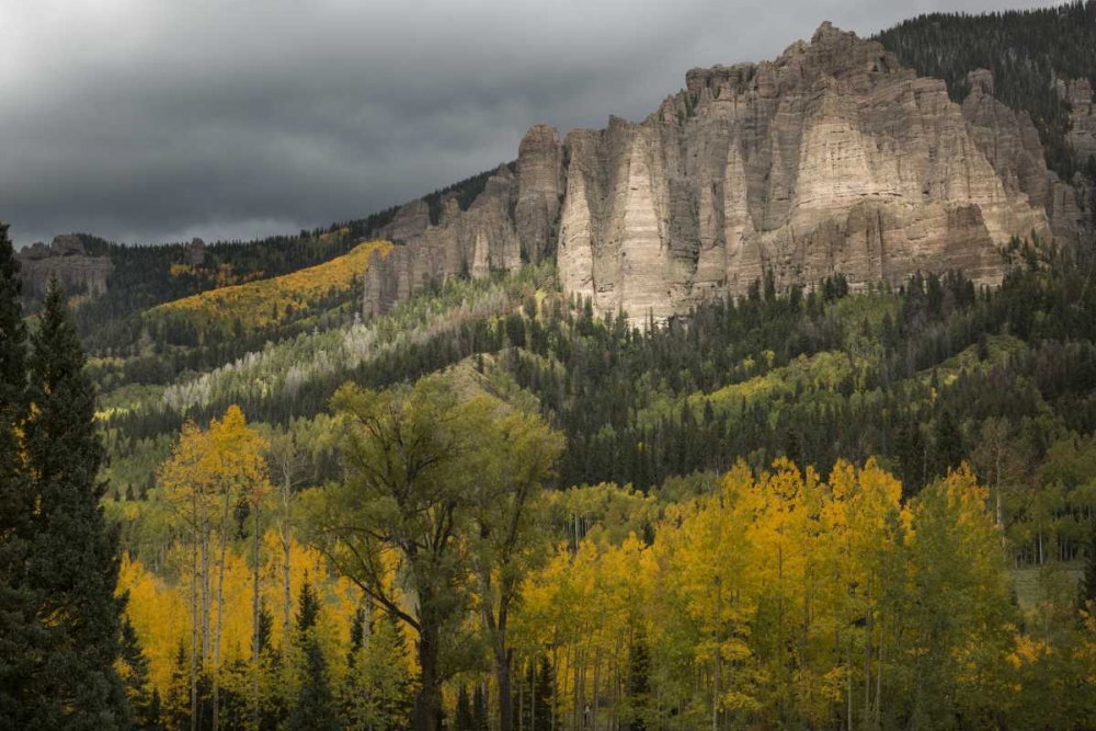 Colorado Storm clouds over the San Juan Mts art print by Don Grall for $57.95 CAD