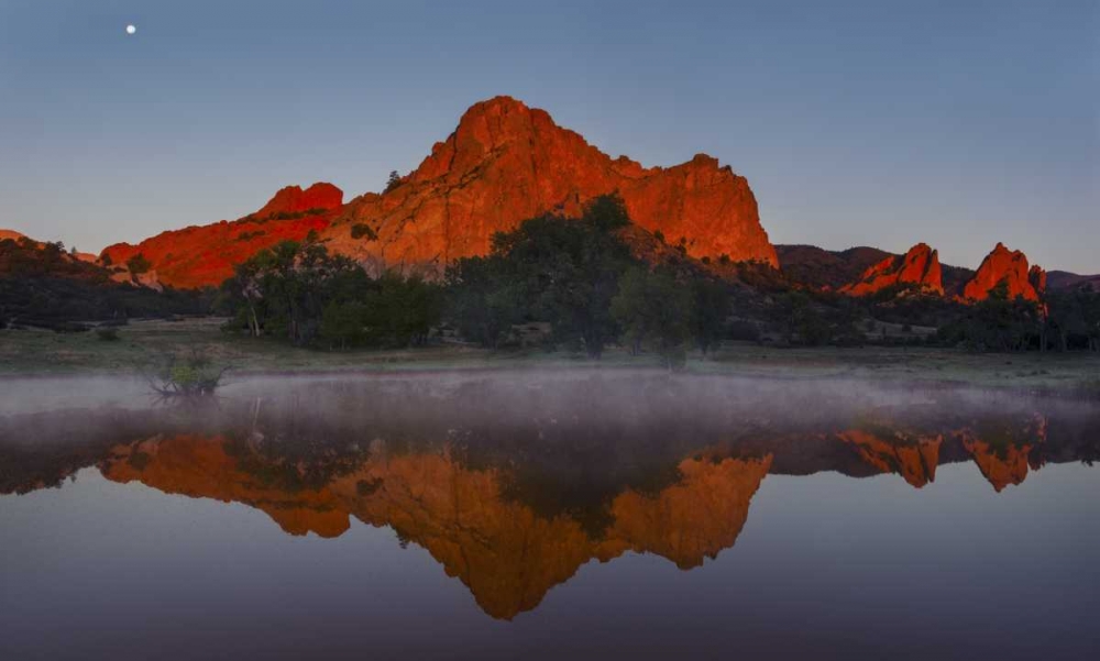 CO, Colorado Springs Cliff reflected in pond art print by Don Grall for $57.95 CAD