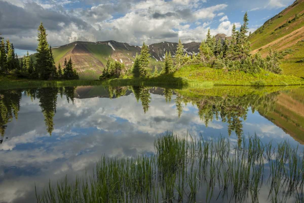 Colorado Paradise Divide and pond reflection art print by Cathy and Gordon Illg for $57.95 CAD