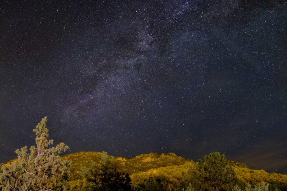 USA, Colorado Milky Way above mountains art print by Don Grall for $57.95 CAD