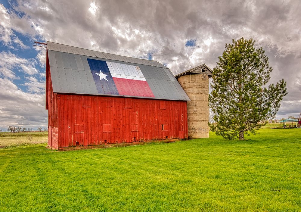 Colorado-Larimer County Red in farm field art print by Jaynes Gallery for $57.95 CAD