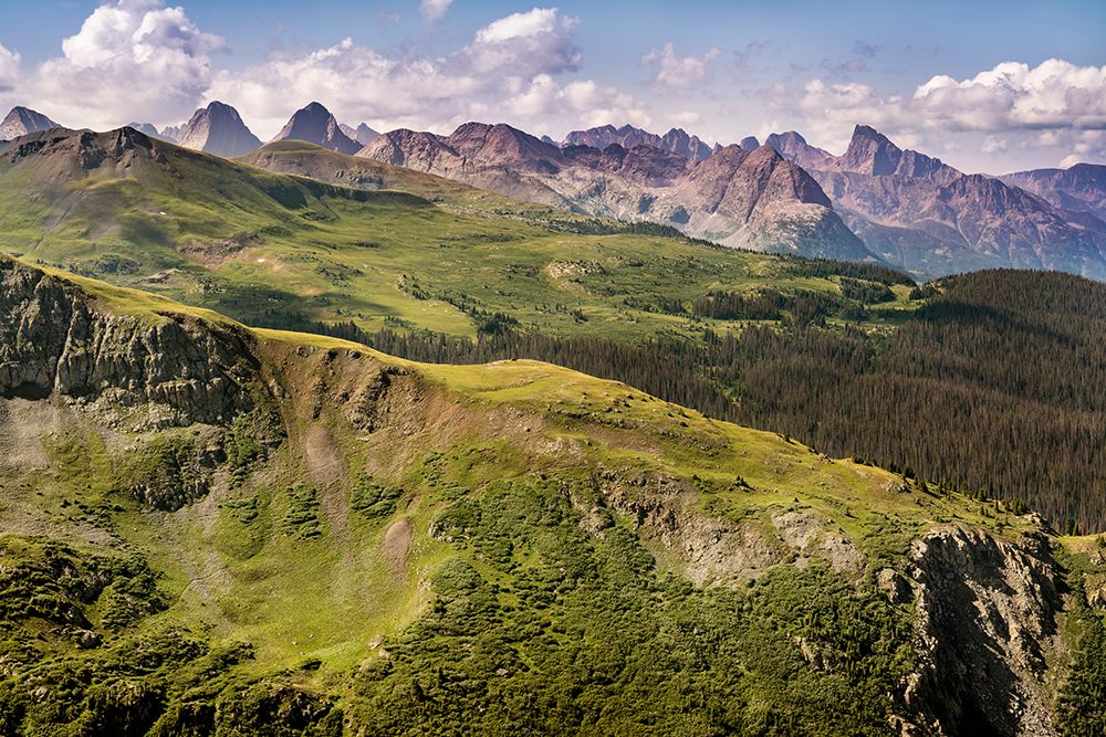USA-Colorado-San Juan Mountains Grenadier Range mountain landscape art print by Jaynes Gallery for $57.95 CAD