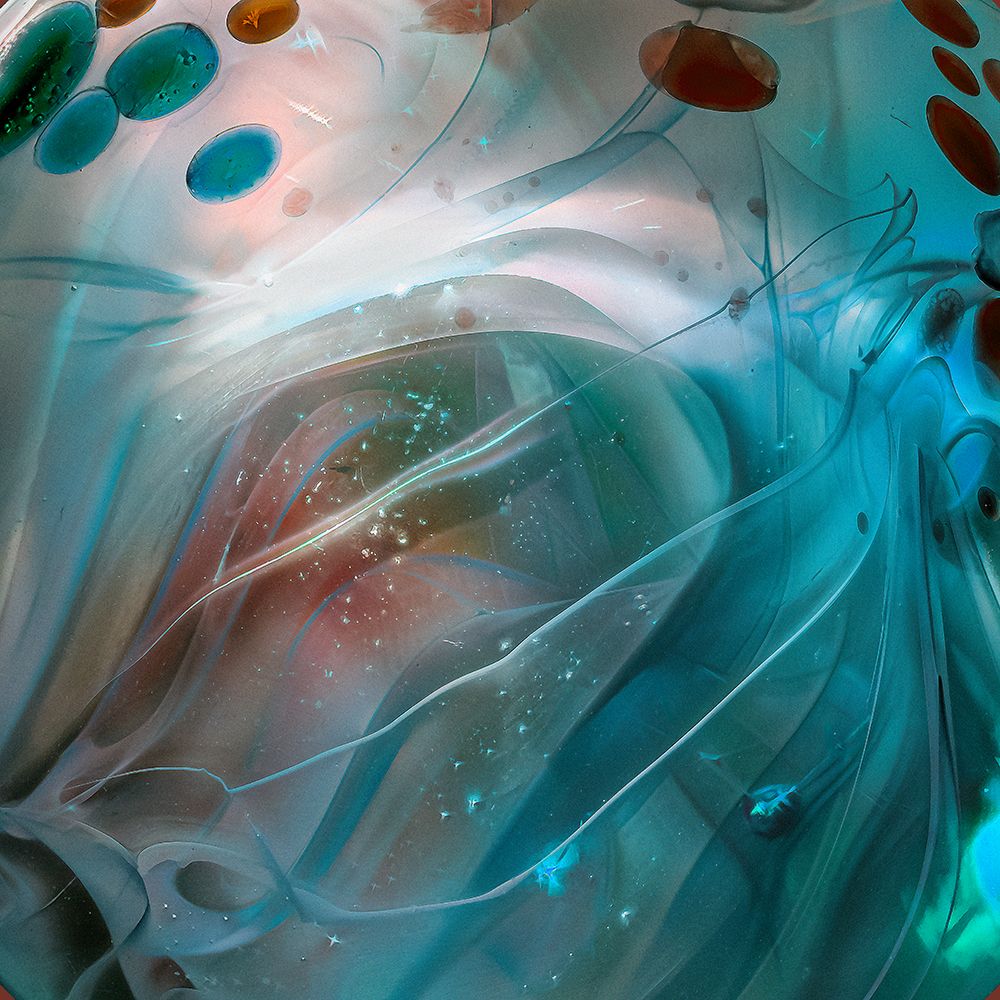 USA-Colorado-Fort Collins. Borosilicate marble close-up. art print by Jaynes Gallery for $57.95 CAD