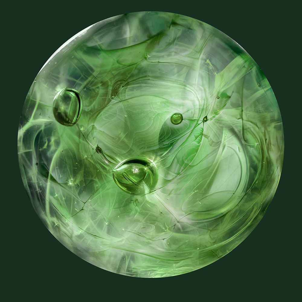 USA-Colorado-Fort Collins Abstract of borosilicate glass handmade marble art print by Jaynes Gallery for $57.95 CAD