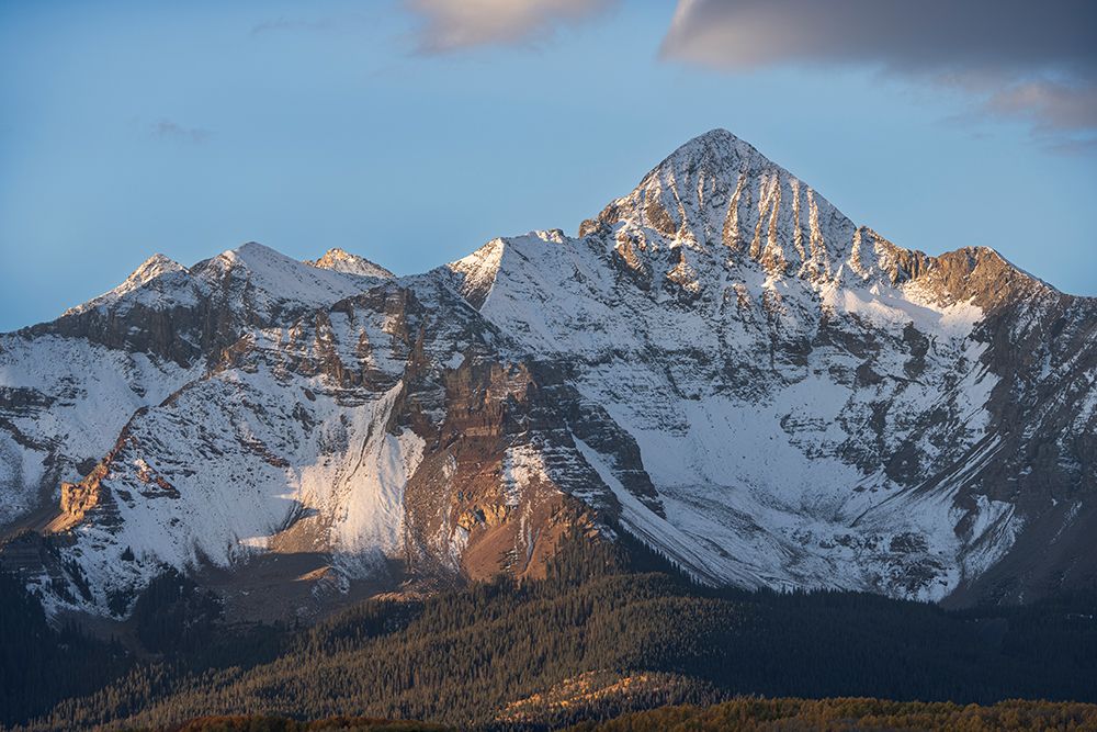 USA-Colorado-Uncompahgre National Forest Wilson Peak at sunrise art print by Jaynes Gallery for $57.95 CAD