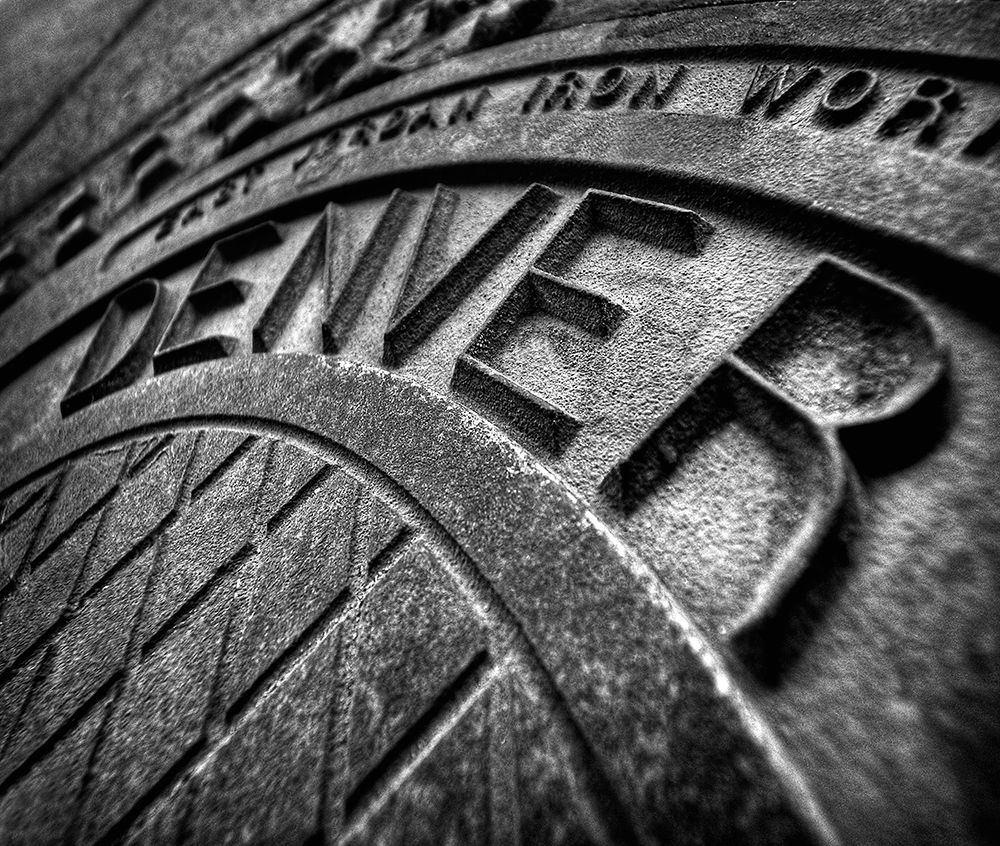 Denver-Colorado manhole cover art print by Steve Mohlenkamp for $57.95 CAD