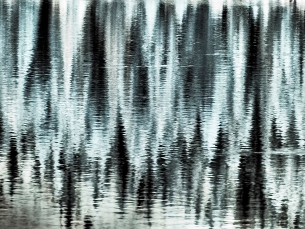 USA-Colorado Infrared of Aspen trees reflecting in Lost Lake art print by Terry Eggers for $57.95 CAD