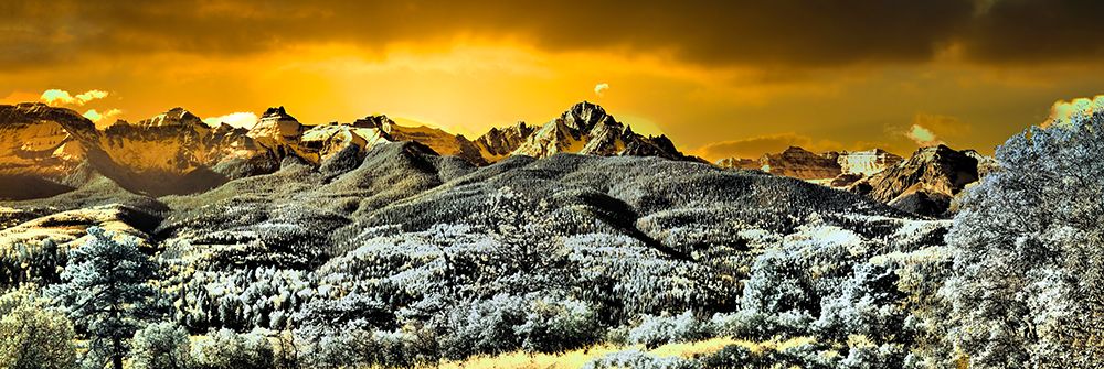USA-Colorado Infrared of panorama of the Mount Snaffles range art print by Terry Eggers for $57.95 CAD