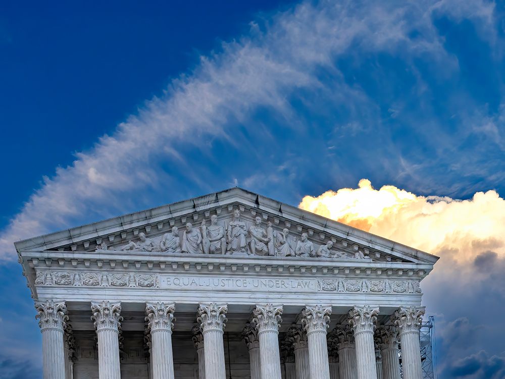 US Supreme Court, Capitol Hill, Washington DC. art print by William Perry for $57.95 CAD