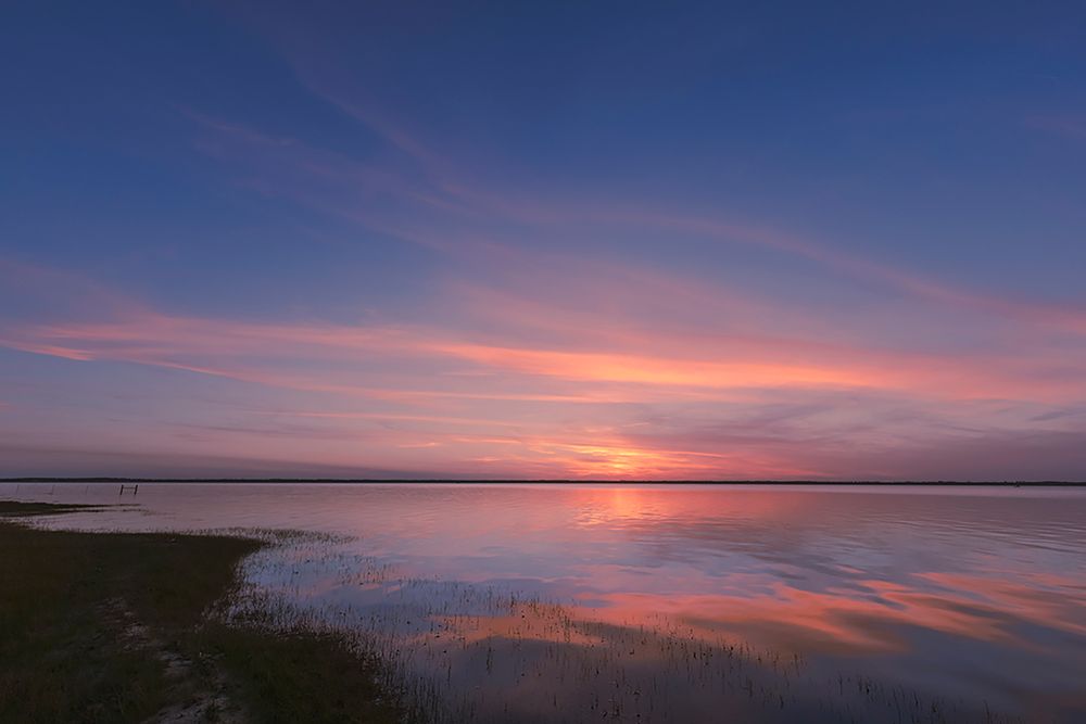 Sunset on Harney Lake at sunset-Florida art print by Adam Jones for $57.95 CAD