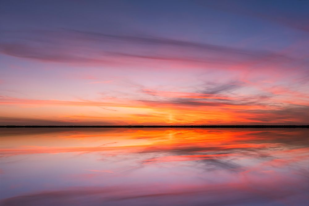 Sunset on Harney Lake at sunset-Florida art print by Adam Jones for $57.95 CAD