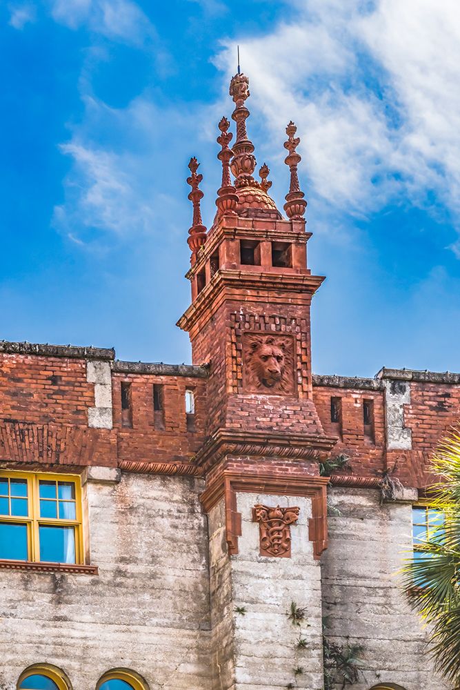 Small tower details Town Hall- St. Augustine- Florida. Originally Alcazar Hotel founded 1888 art print by William Perry for $57.95 CAD