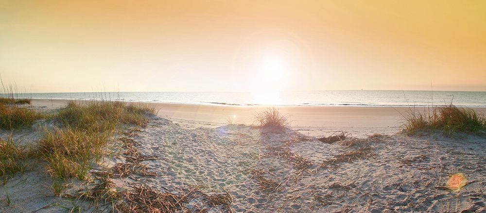 Sunrise on Tybee Island Beach-Georgia-USA art print by Anna Miller for $57.95 CAD