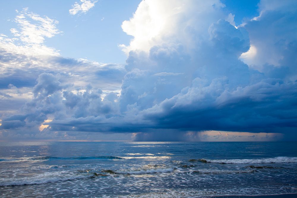 USA-Georgia-Tybee Island Morning storm along the coast art print by Joanne Wells for $57.95 CAD