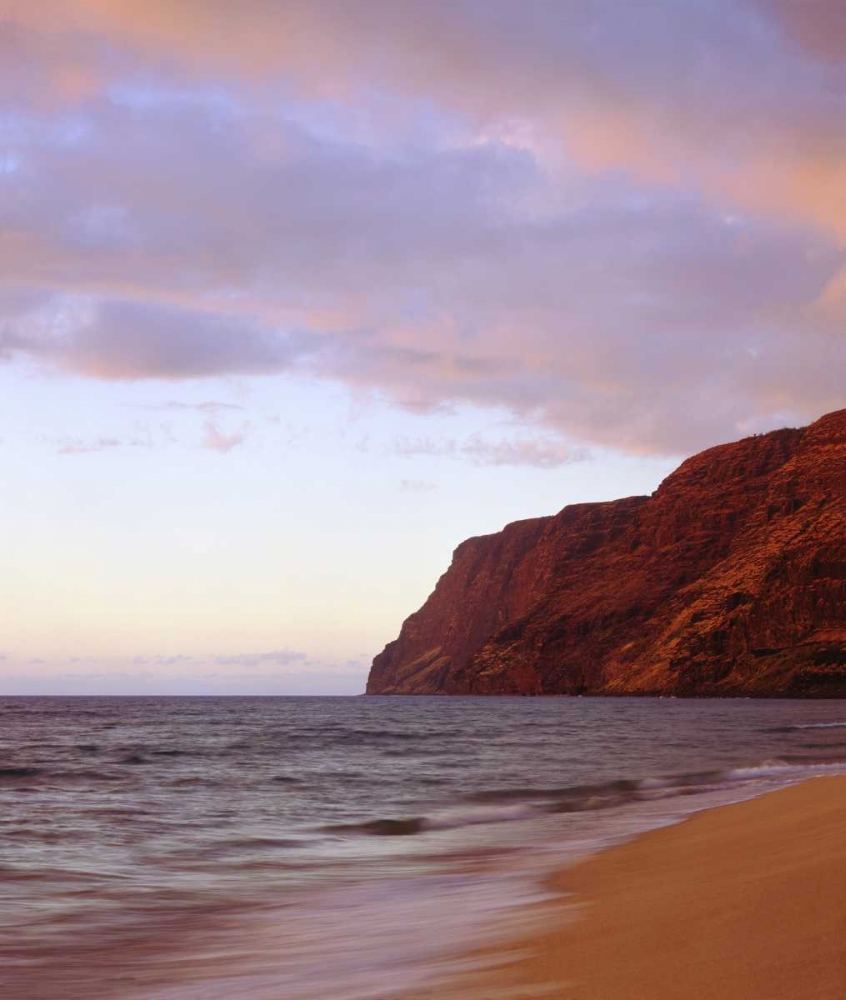 Hawaii, Kauai Dusk on the Na Pali Coast art print by Christopher Talbot Frank for $57.95 CAD