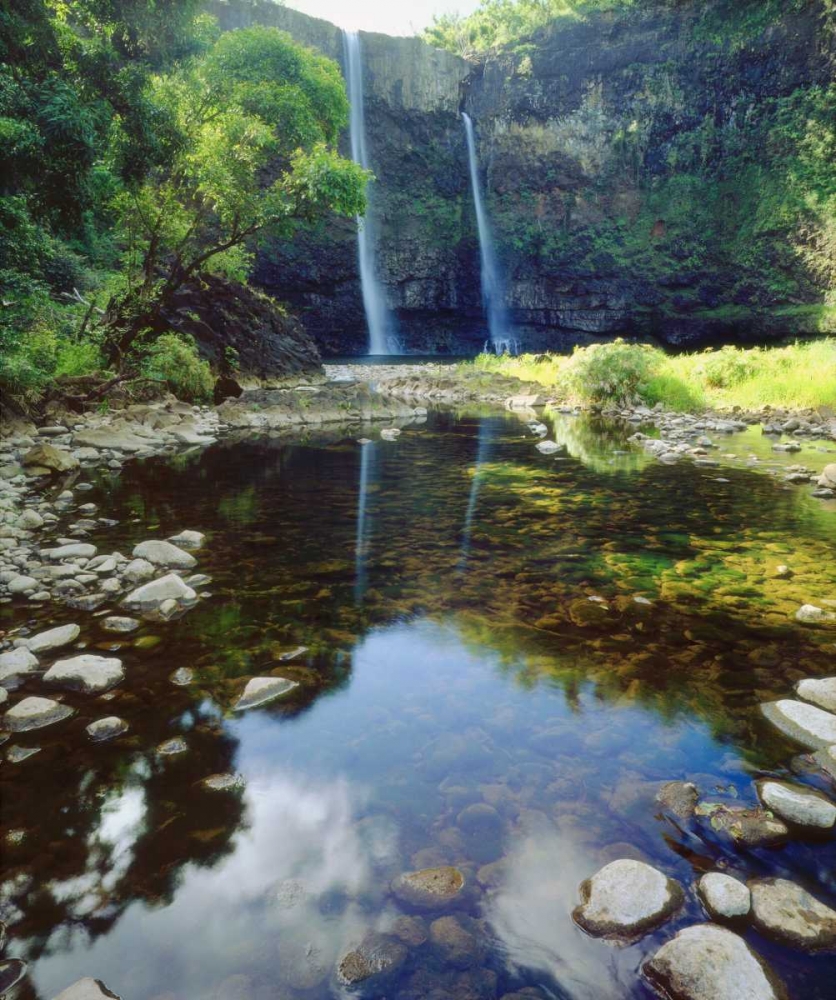 USA, Hawaii, Kauai Wailua Falls art print by Christopher Talbot Frank for $57.95 CAD