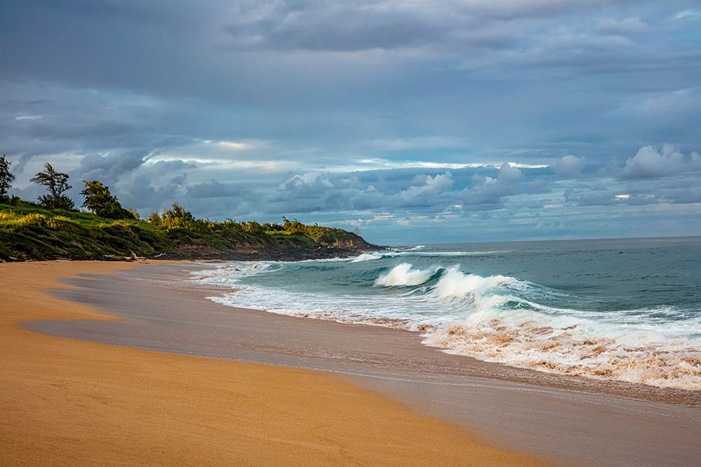 Paliku aka Donkey Beach in Kealia in Kauai-Hawaii-USA art print by Chuck Haney for $57.95 CAD