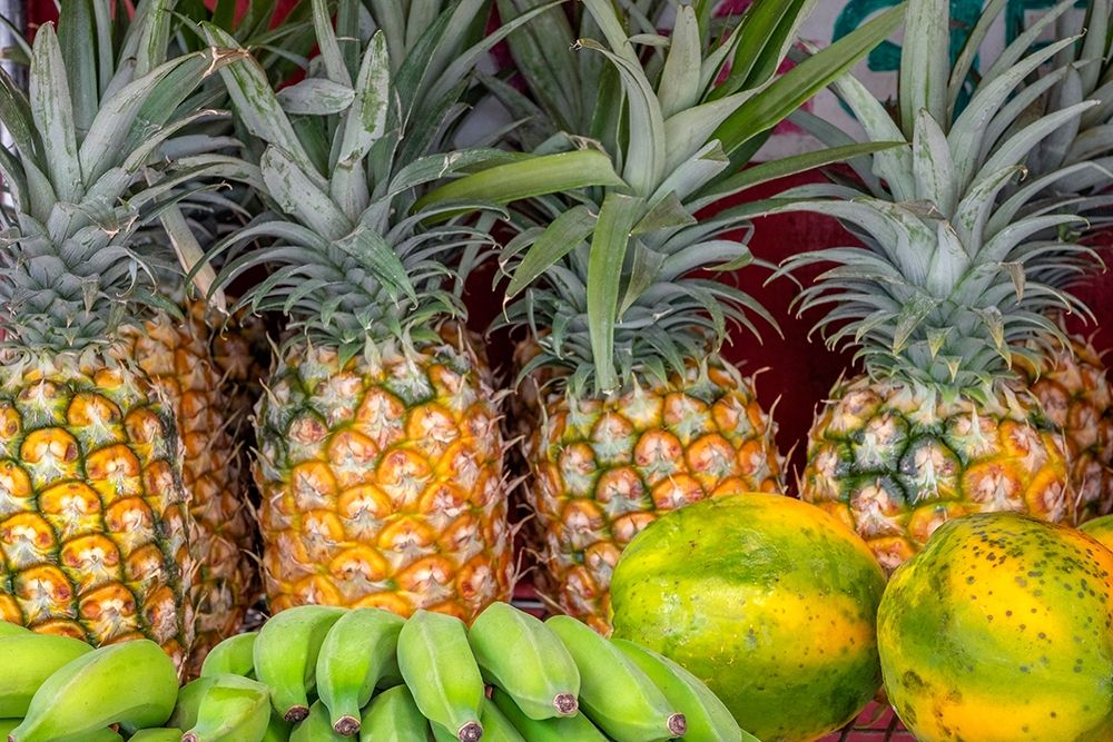 Fresh fruit at the market-Kauai-Hawaii-USA art print by Jim Engelbrecht for $57.95 CAD