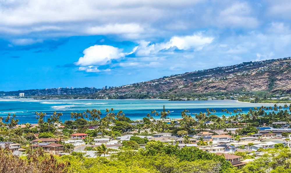 Hawaii Kai-Honolulu-Oahu-Hawaii. art print by William Perry for $57.95 CAD