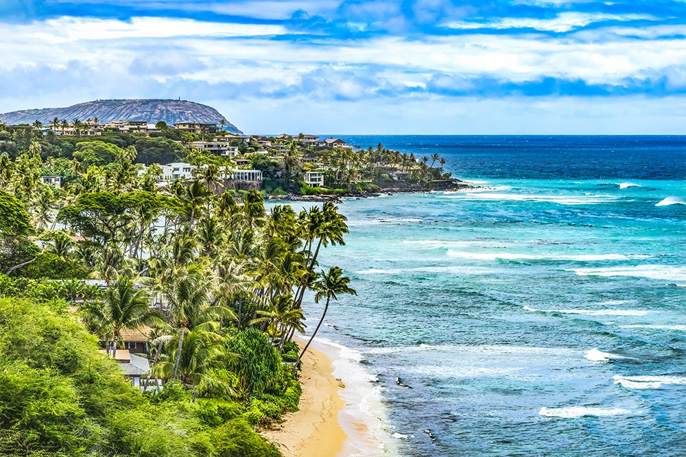 Hawaii Kai-Honolulu-Oahu-Hawaii. art print by William Perry for $57.95 CAD