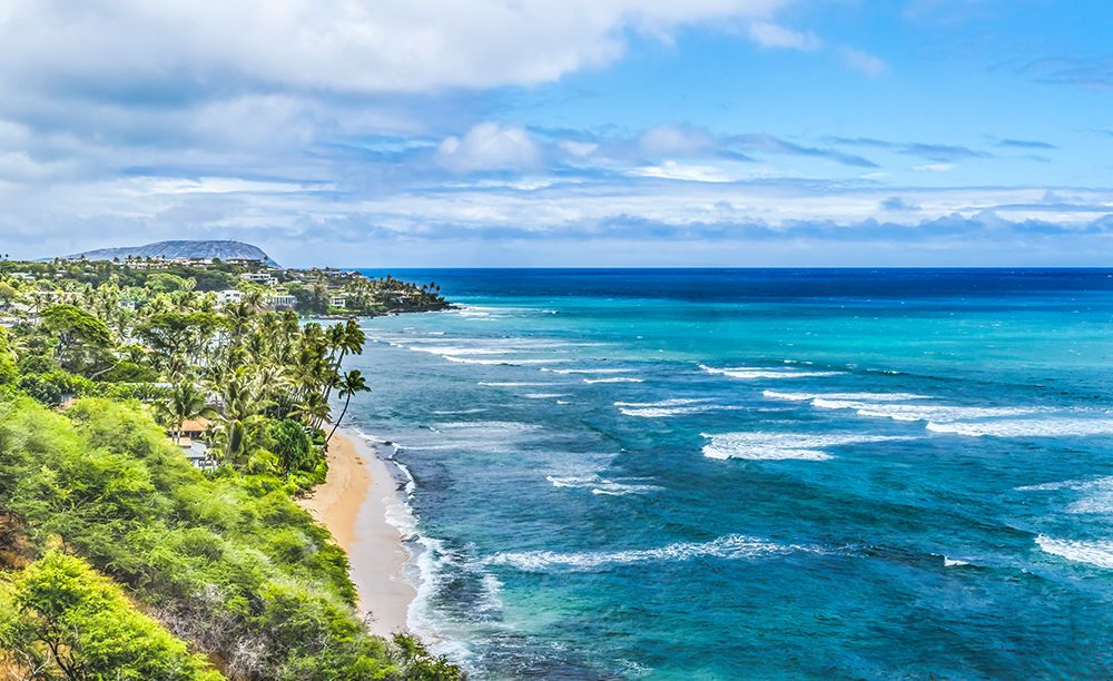 Hawaii Kai-Honolulu-Oahu-Hawaii. art print by William Perry for $57.95 CAD