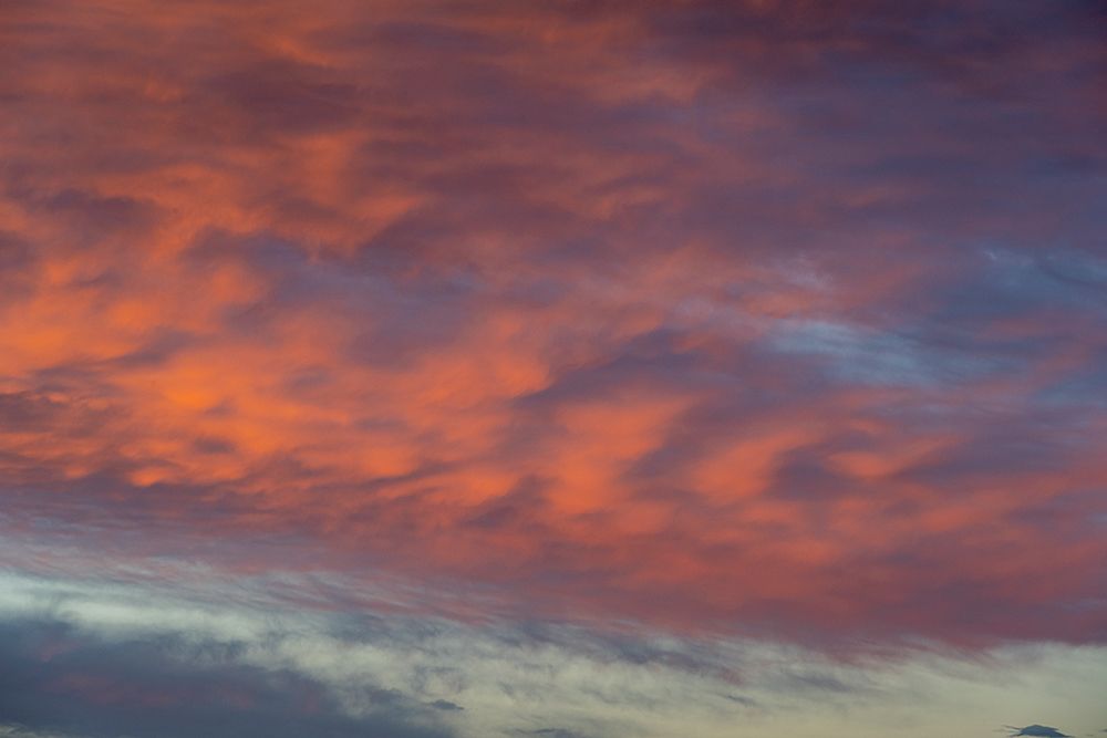 USA, Idaho. Pastel sunset looking west in Driggs, Idaho. art print by Howie Garber for $57.95 CAD