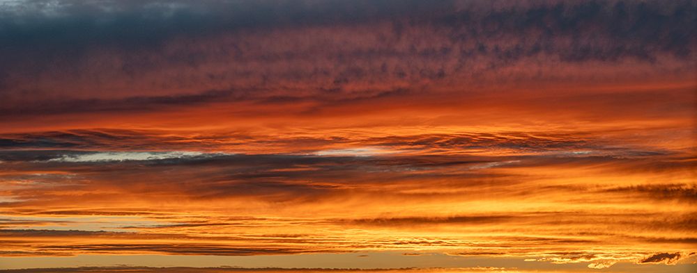USA, Idaho. Pastel sunset looking west in Driggs, Idaho. art print by Howie Garber for $57.95 CAD