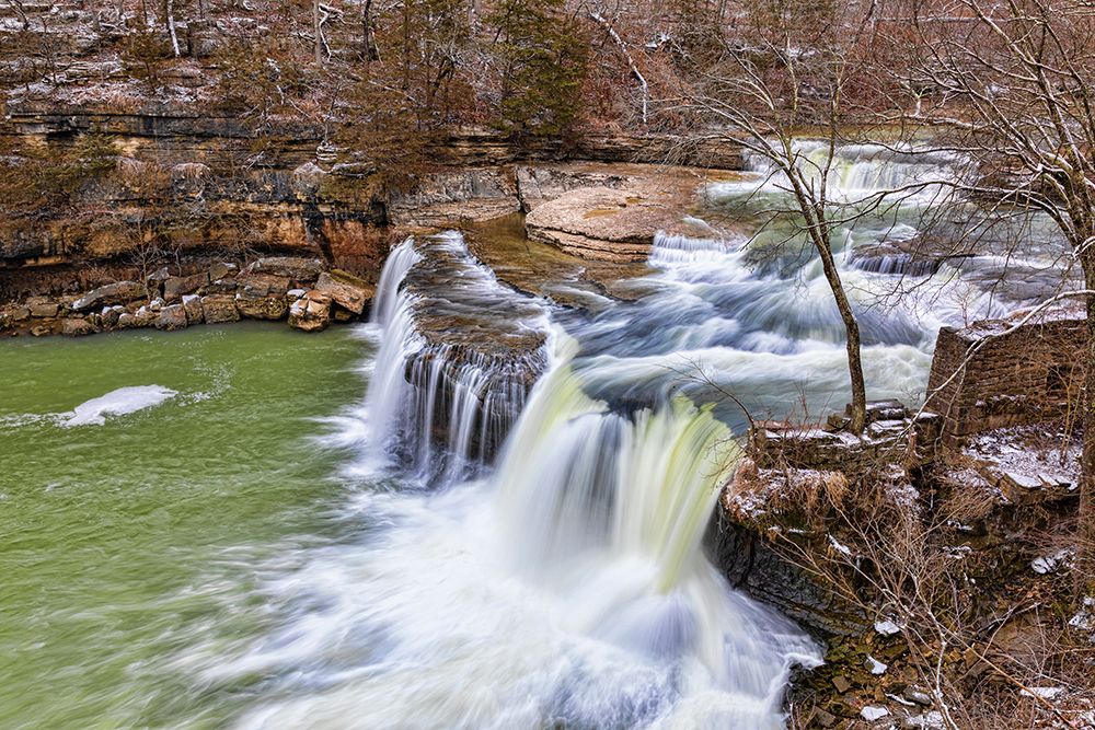 Cataract Falls Lieber State Recreation Area-Indiana art print by Richard and Susan Day for $57.95 CAD