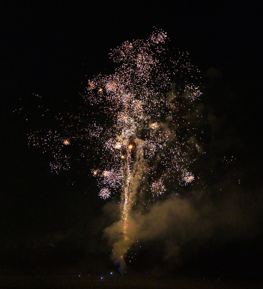 USA, Indiana, Carmel. July 4th fireworks. art print by Jaynes Gallery for $57.95 CAD