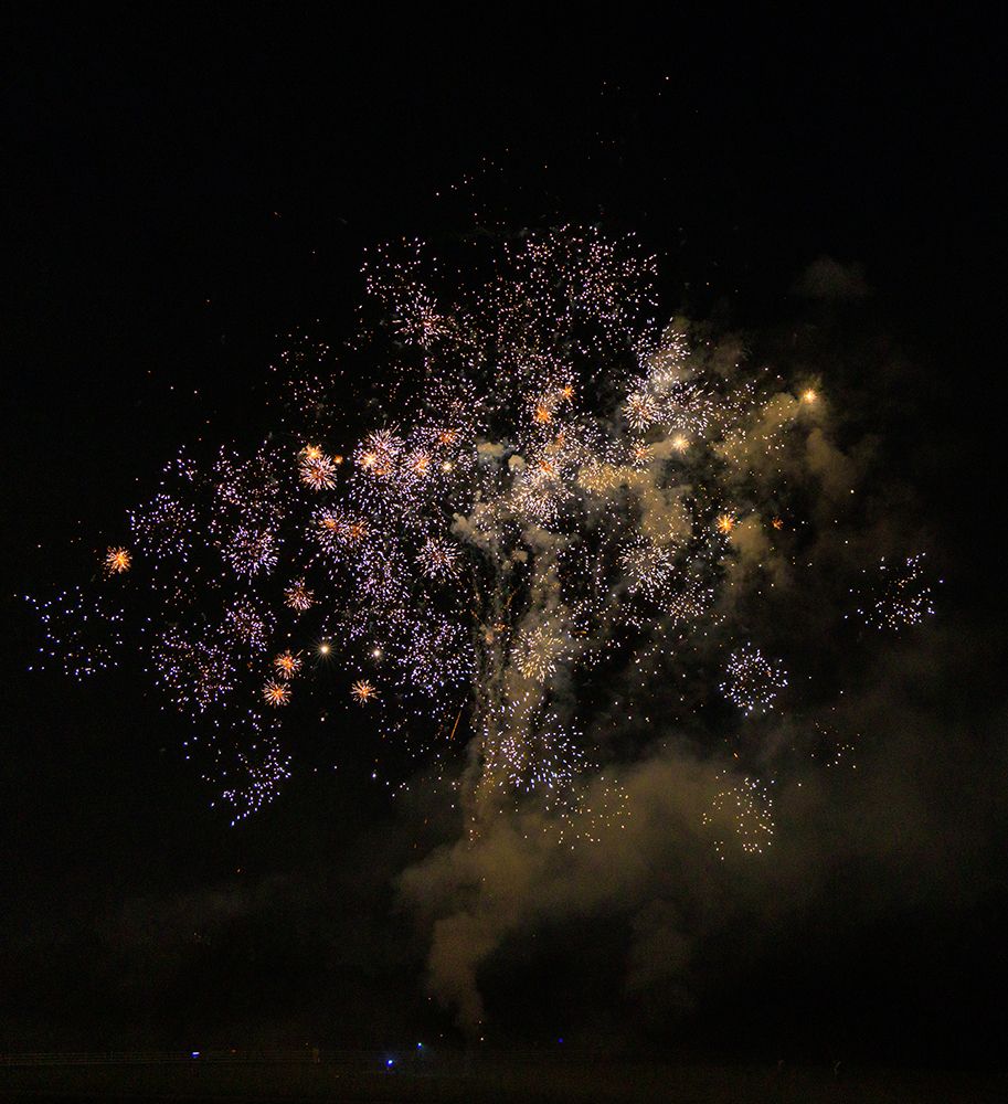 USA, Indiana, Carmel. July 4th fireworks. art print by Jaynes Gallery for $57.95 CAD