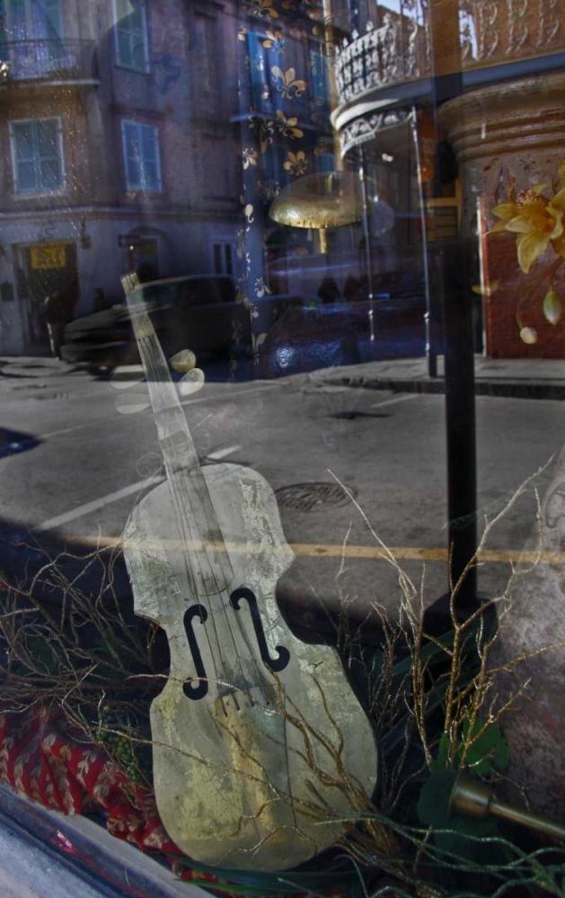 Louisiana, New Orleans Reflections on a window art print by Nancy Noble Gardner for $57.95 CAD