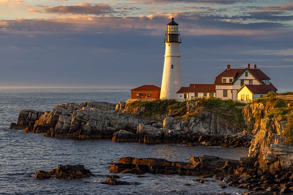 Portland Head Lighthouse in Portland-Maine-USA art print by Chuck Haney for $57.95 CAD
