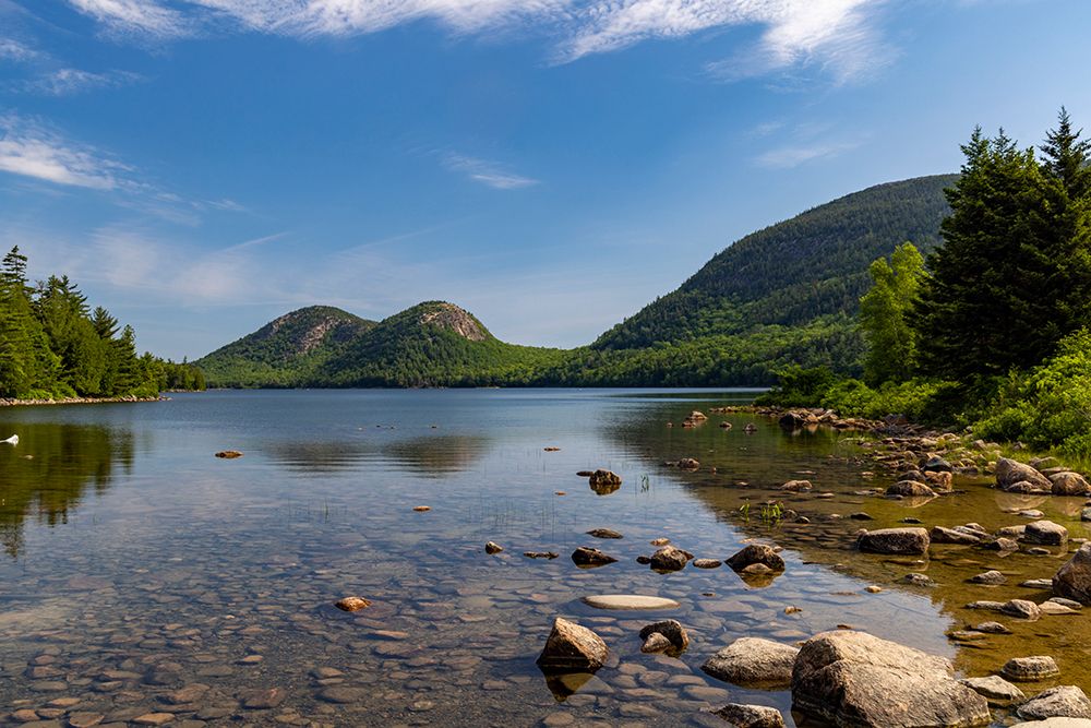 Jordan Pond in Acadia National Park-Maine-USA art print by Chuck Haney for $57.95 CAD