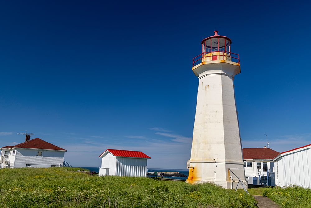 Lighthouse on Machias Seal Island off the coast of Maine-USA art print by Chuck Haney for $57.95 CAD