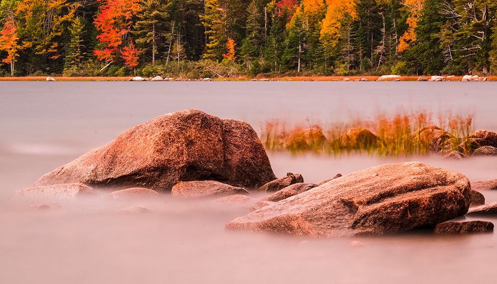 Acadia National Park-Jordan Pond art print by George and Marilu Theodore for $57.95 CAD