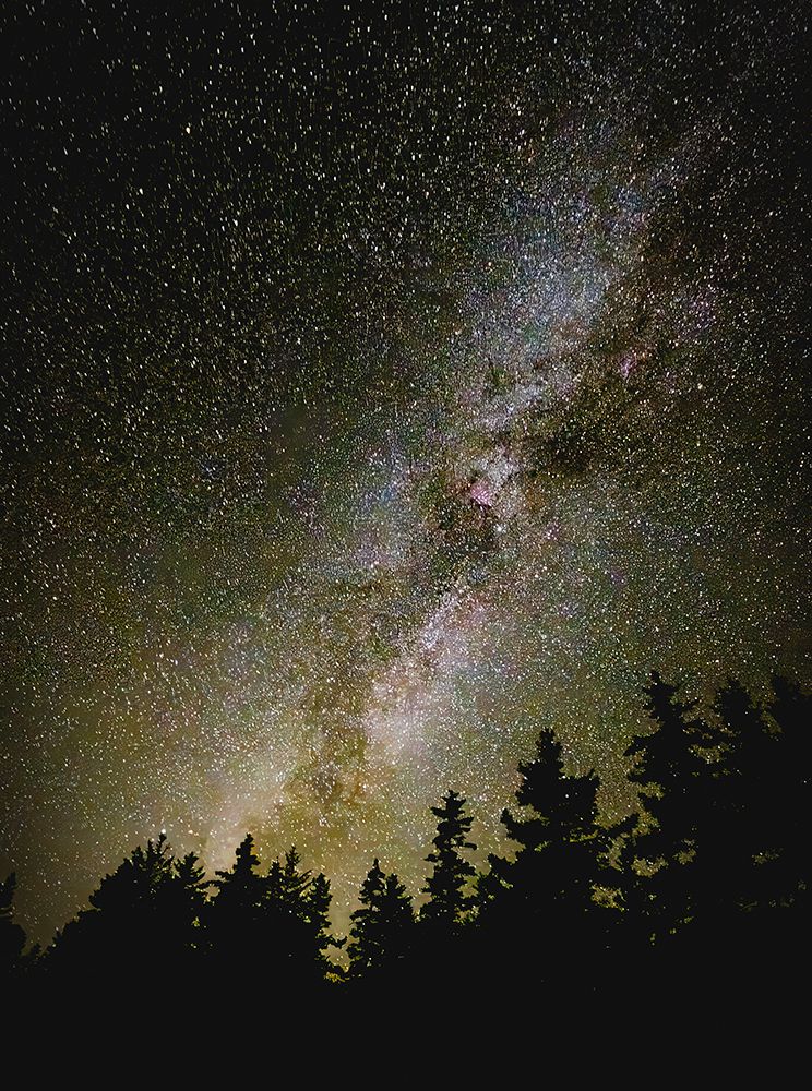Milky Way from Acadia National Park in Maine art print by George and Marilu Theodore for $57.95 CAD