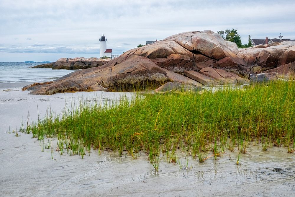 Harbor Light-Ipswich Bay-Annisquam-Massachusetts-USA art print by Lisa S. Engelbrecht for $57.95 CAD