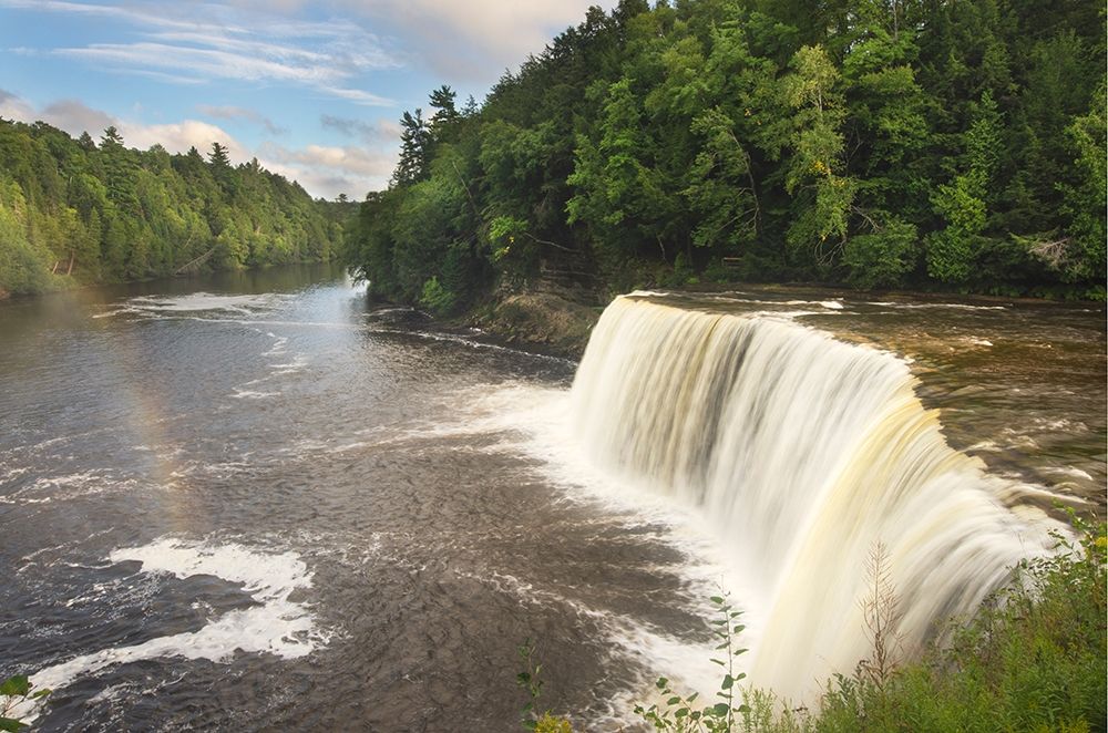 Upper Tahquamenon Falls-Tahquamenon Falls State Park-Upper Peninsula-Michigan art print by Alan Majchrowicz for $57.95 CAD