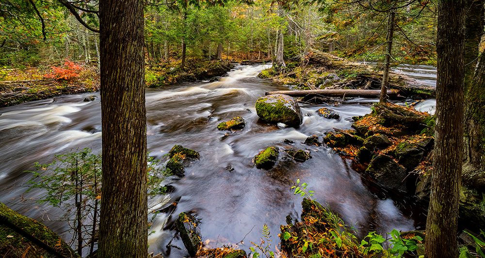 Michigan-Upper Peninsula autumn. art print by George and Marilu Theodore for $57.95 CAD