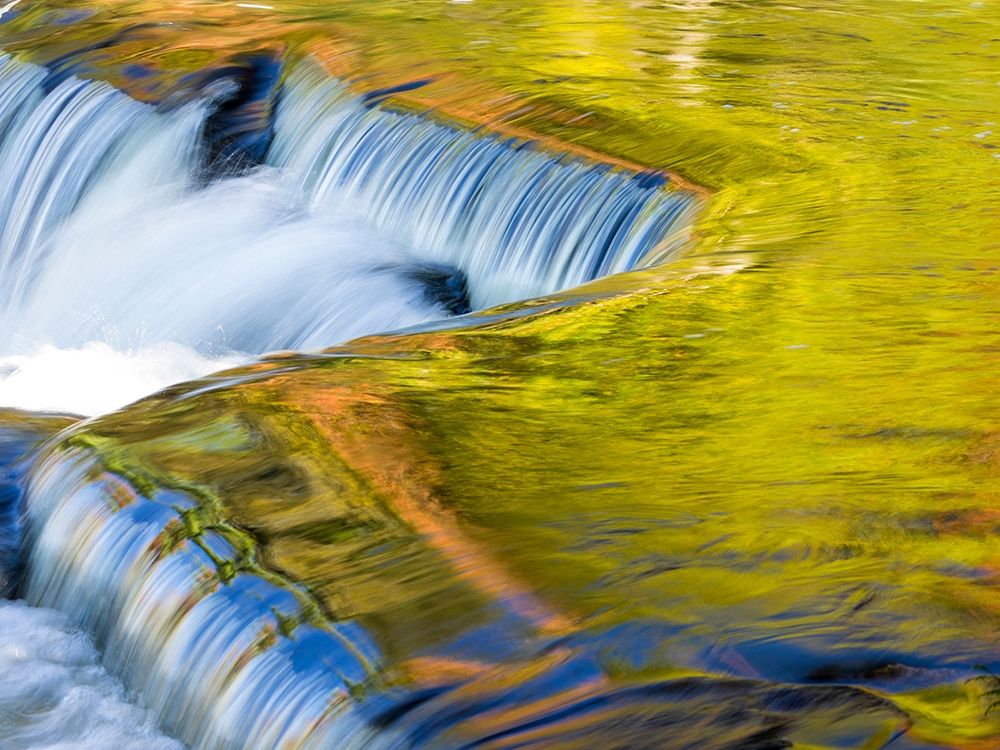 US-Michigan-Upper Peninsula Reflections on Bond Falls art print by Julie Eggers for $57.95 CAD