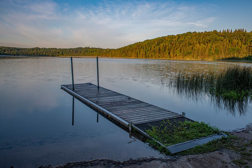 USA-Minnesota-La Salle Lake State Recreation Area boat launch art print by Peter Hawkins for $57.95 CAD