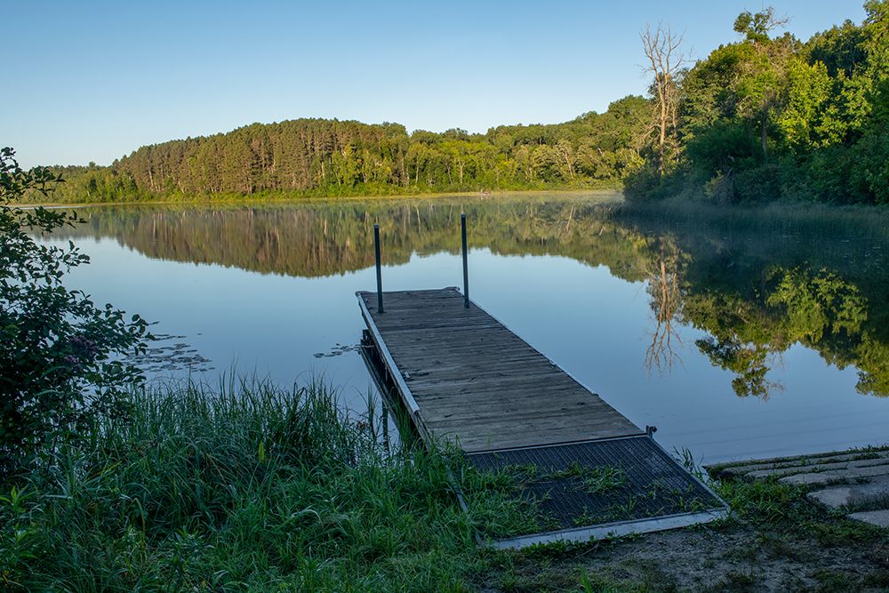 USA-Minnesota-Itasca State Park-Ozawindib Boat Lunch art print by Peter Hawkins for $57.95 CAD