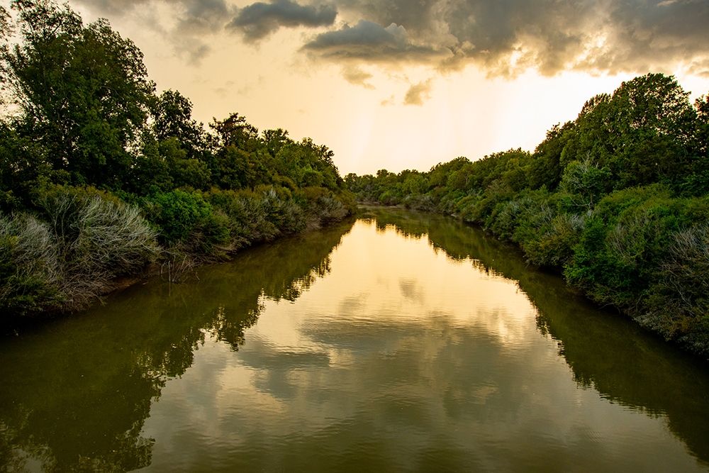 Mississippi River Basin Yazoo-Mississippi Delta-Sunflower River art print by Alison Jones for $57.95 CAD