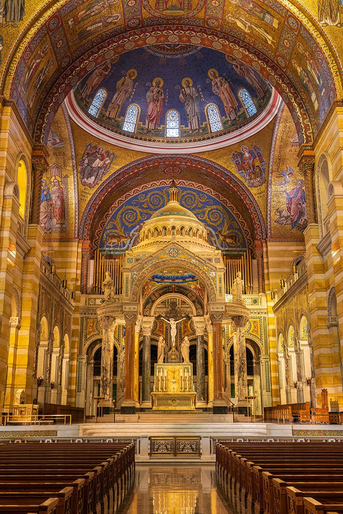 The Cathedral Basilica of St. Louis, Missouri. art print by Richard and Susan Day for $57.95 CAD