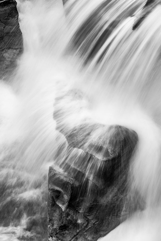 Sacred Dancing Cascade in McDonald Creek in Glacier National Park-Montana-USA art print by Chuck Haney for $57.95 CAD
