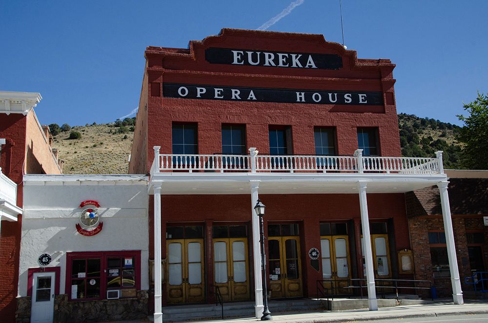 USA, Nevada, Eureka. Opera House. art print by Bernard Friel for $57.95 CAD