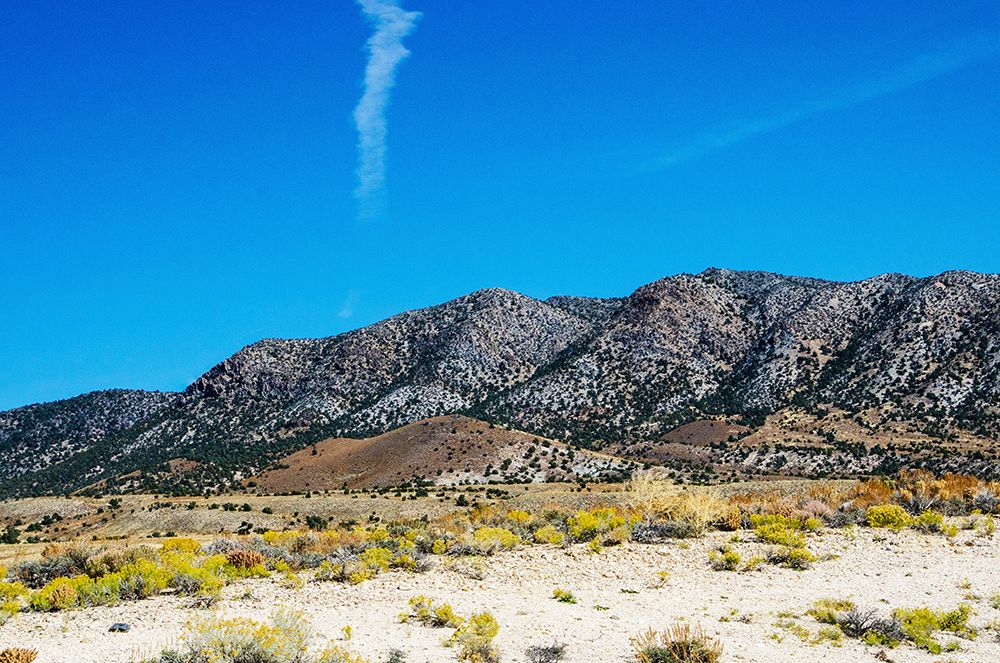 USA, Nevada, Ely. White Pine Mountains art print by Bernard Friel for $57.95 CAD